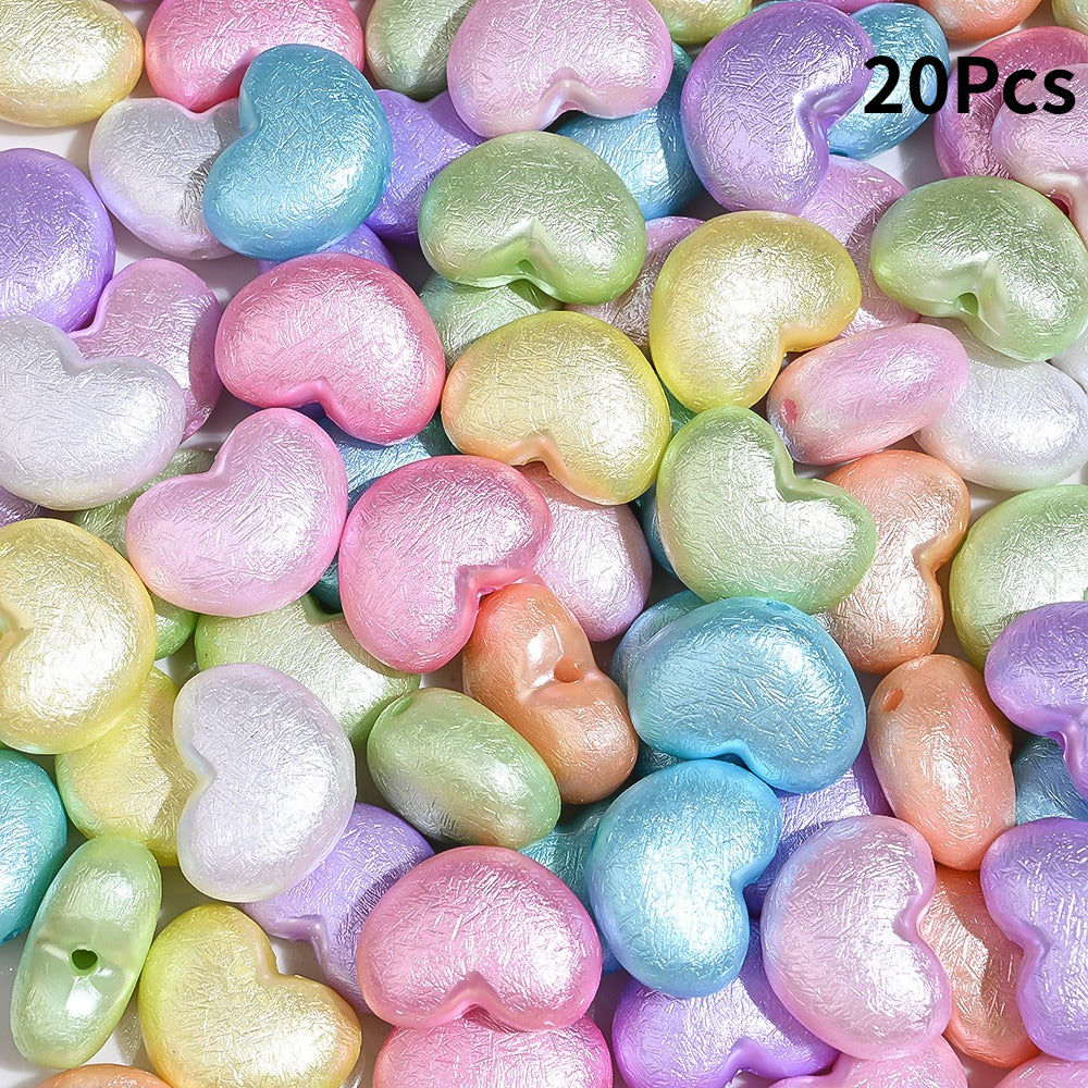 Wrinkle Love Acrylic Beads