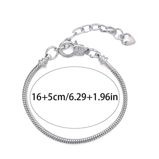 Beadable Chain Bracelet DIY Set