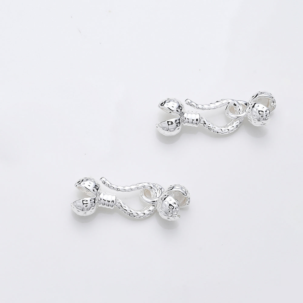 Gold Brass Fish Hook Clasps