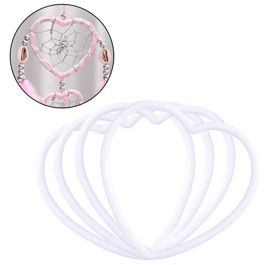 10PCS Heart-Shaped Decorative Pendant Set