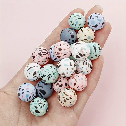 Watermark Silicone Beads
