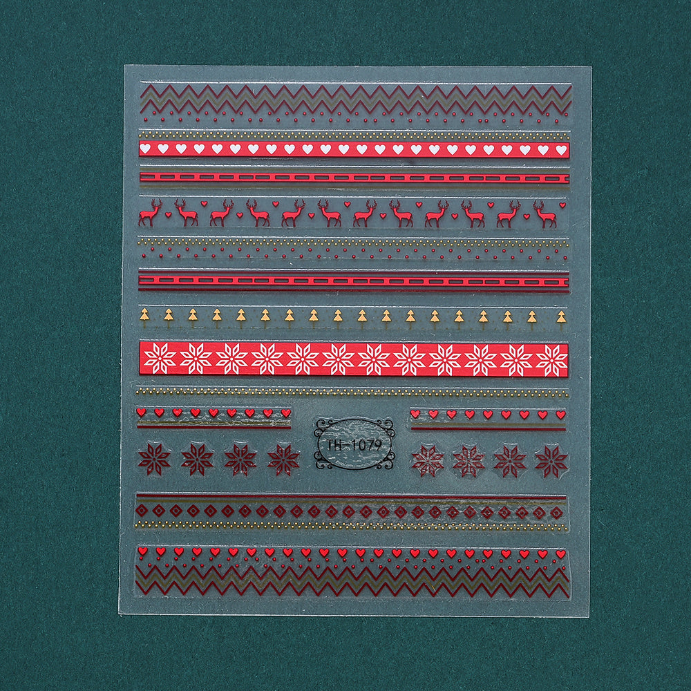 Christmas Nail Art Stickers