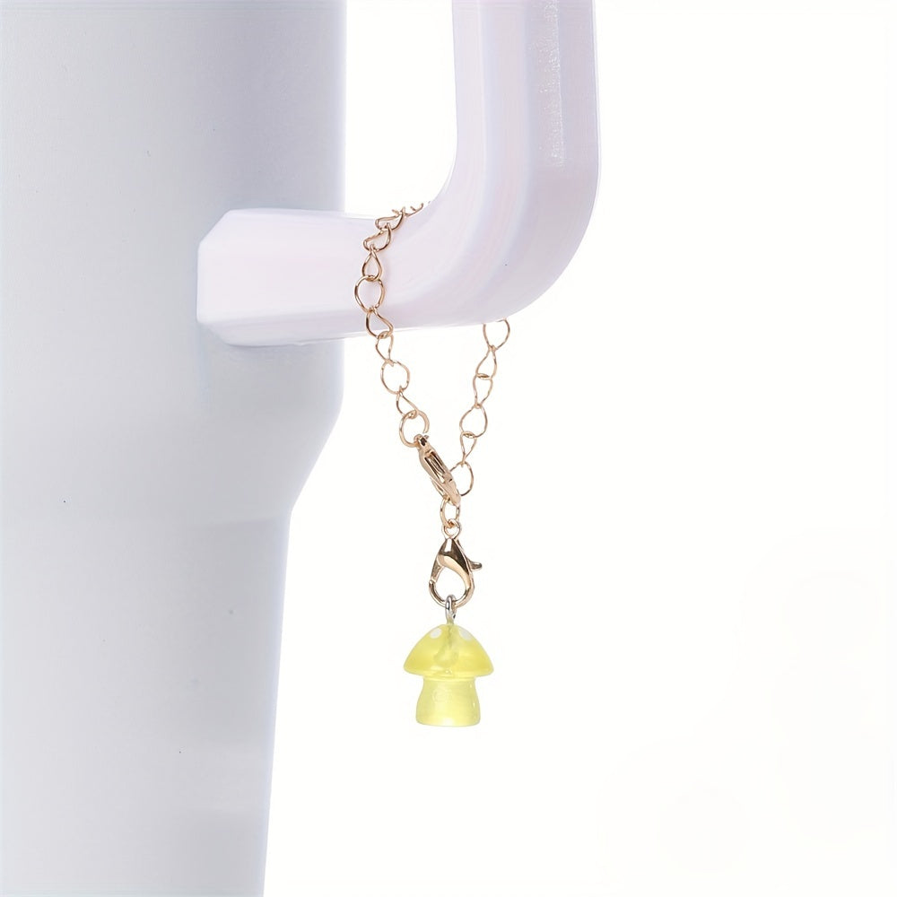 1PC Luminous Resin Mushroom Pendant
