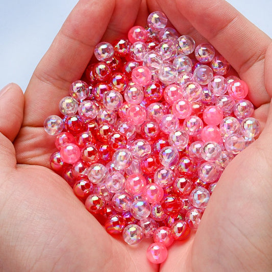 Colorful Acrylic Round Beads