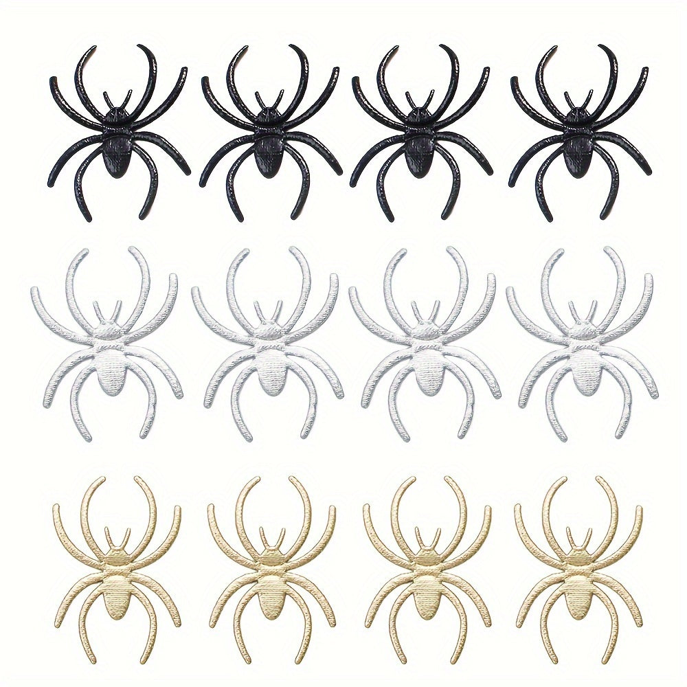 Halloween Spider Fabric Beads
