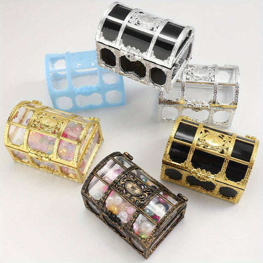 Vintage Style Plastic Jewelry Box