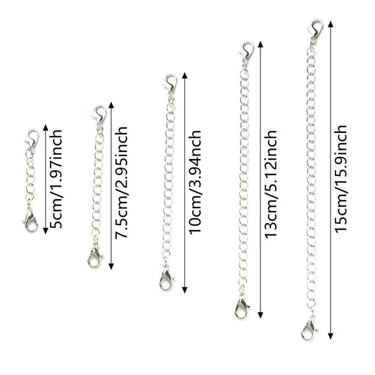 Gold White K Lobster Clasp Chains