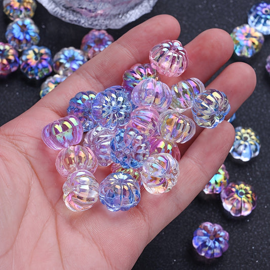 Christmas Pumpkin Lantern Beads