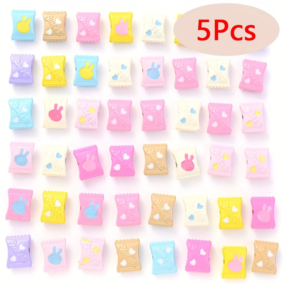 5/10PCS Mixed Shape Metal Bead Set