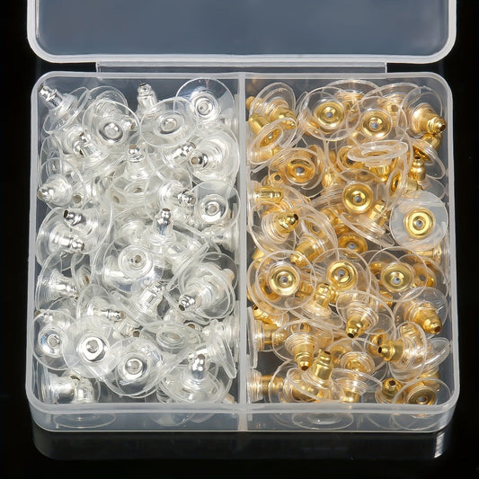 Bullet Clutch Earring Backs with Pads