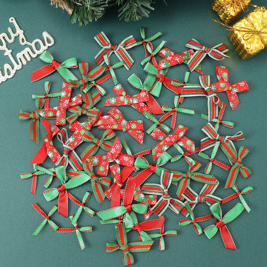 Christmas Mini Satin Ribbon Bows