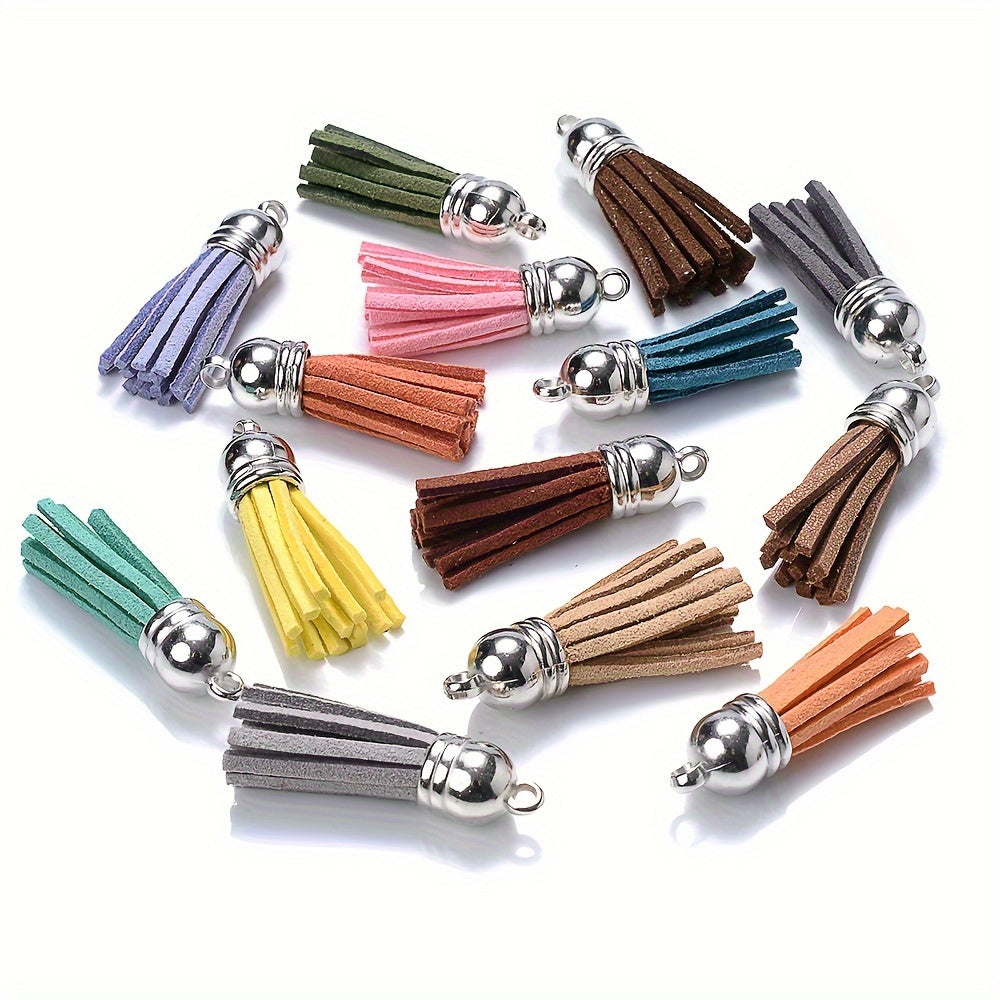 Colorful Polyester Tassel Pendants