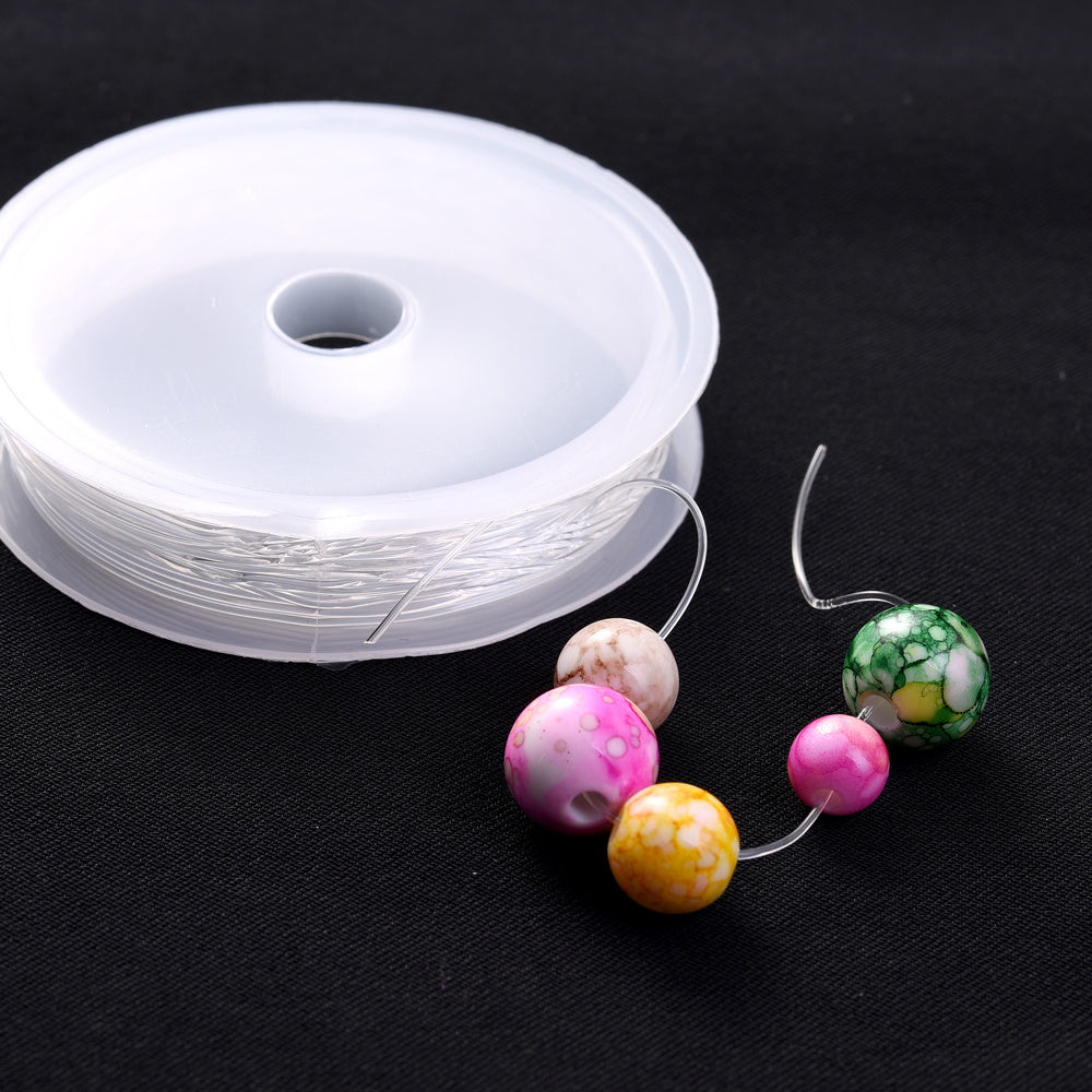 0.4-1.2 mm Clear Crystal Beading Thread