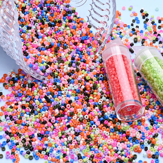 Bohemian Style Glass Rice Beads