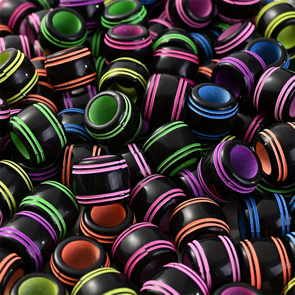 Mixed Color Irregular Acrylic Beads