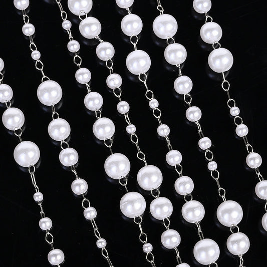 Imitation Pearl Strand Chain