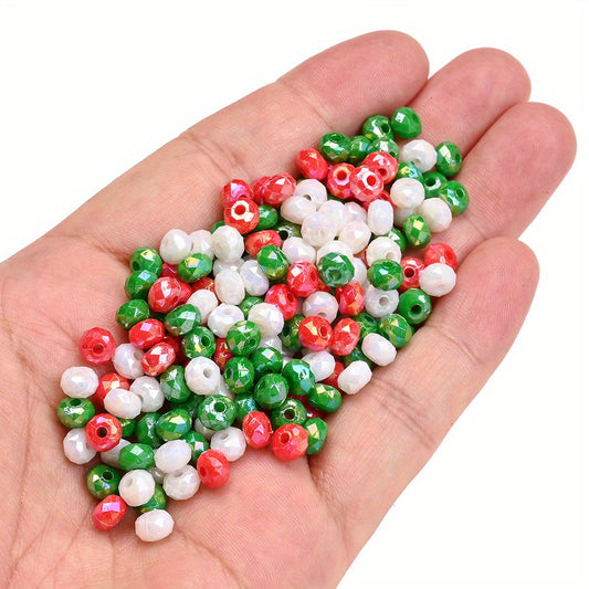 Christmas Acrylic Wheel Beads