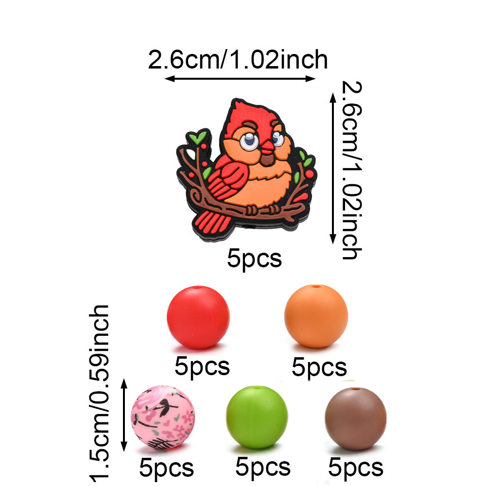 Animal Silicone Beads Kit