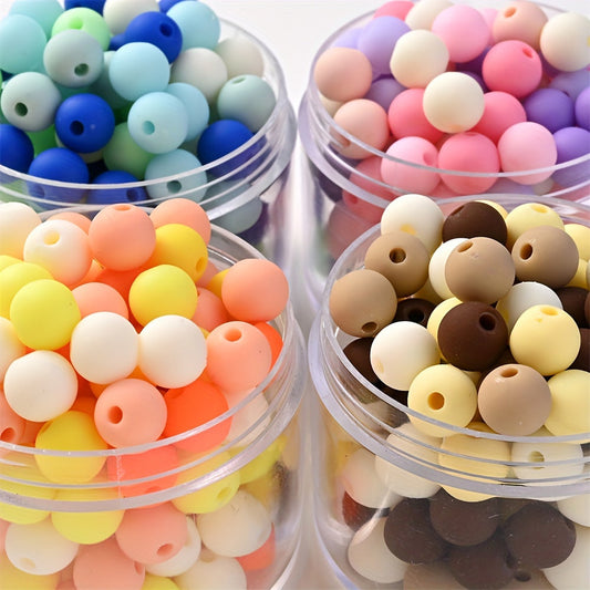 Color Series Matte Round Acrylic Spacer Beads