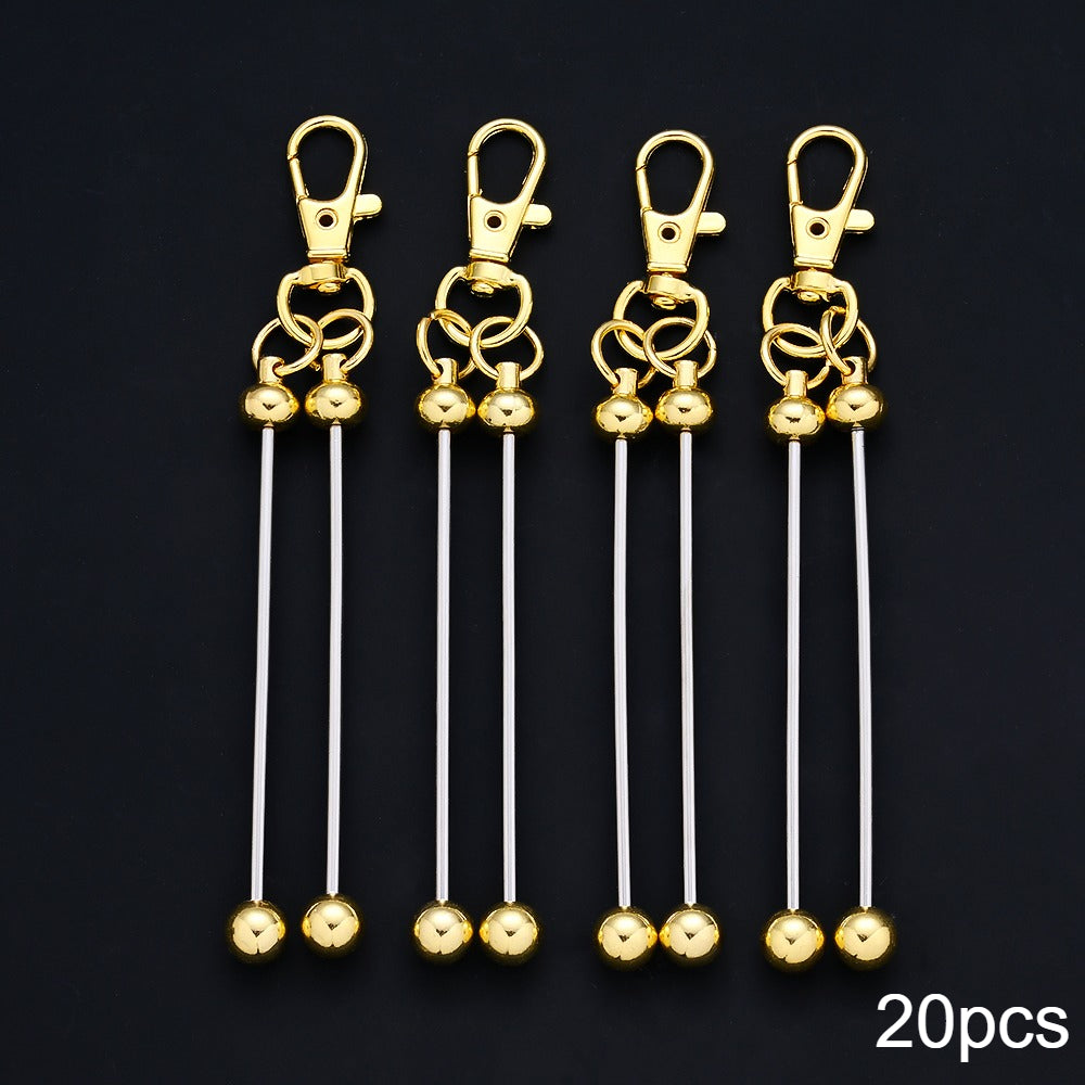 Beaded Keychain Straps with Lobster Clasps