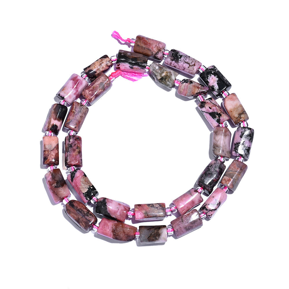 Cylindrical Natural Stone Beads