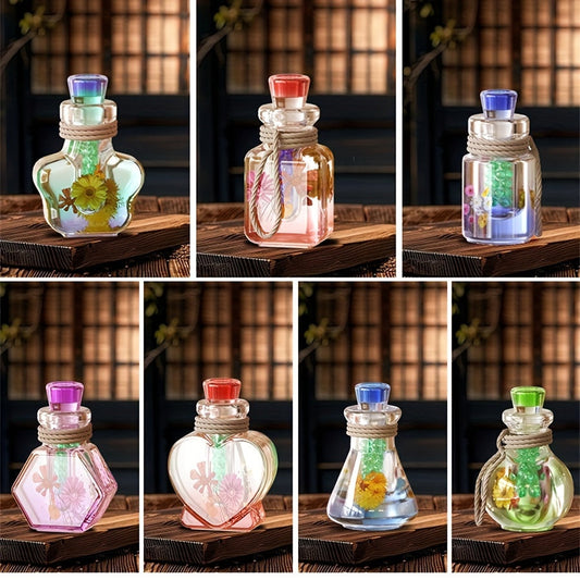 7-Piece Wishing Bottle Silicone Resin Molds Kit