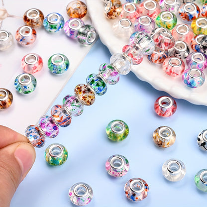 Ink Dot Acrylic Beads