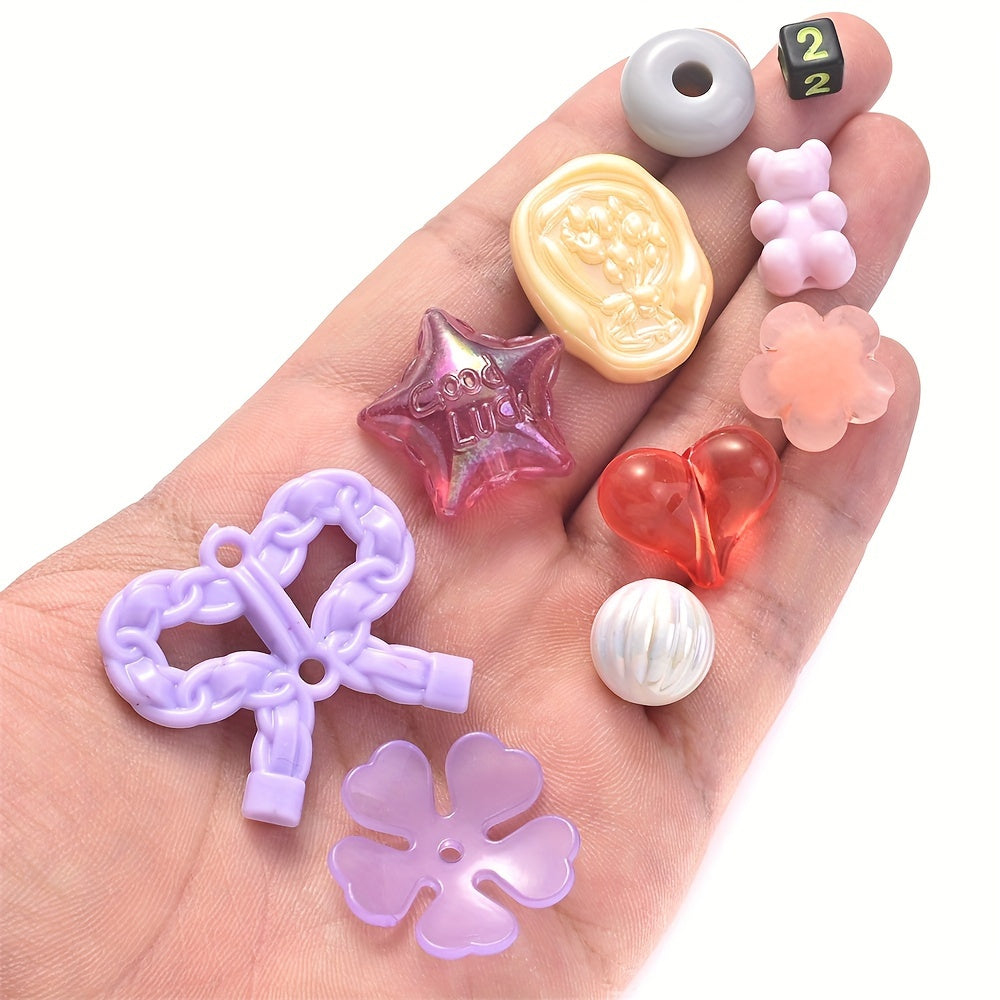 Irregular Acrylic Beads