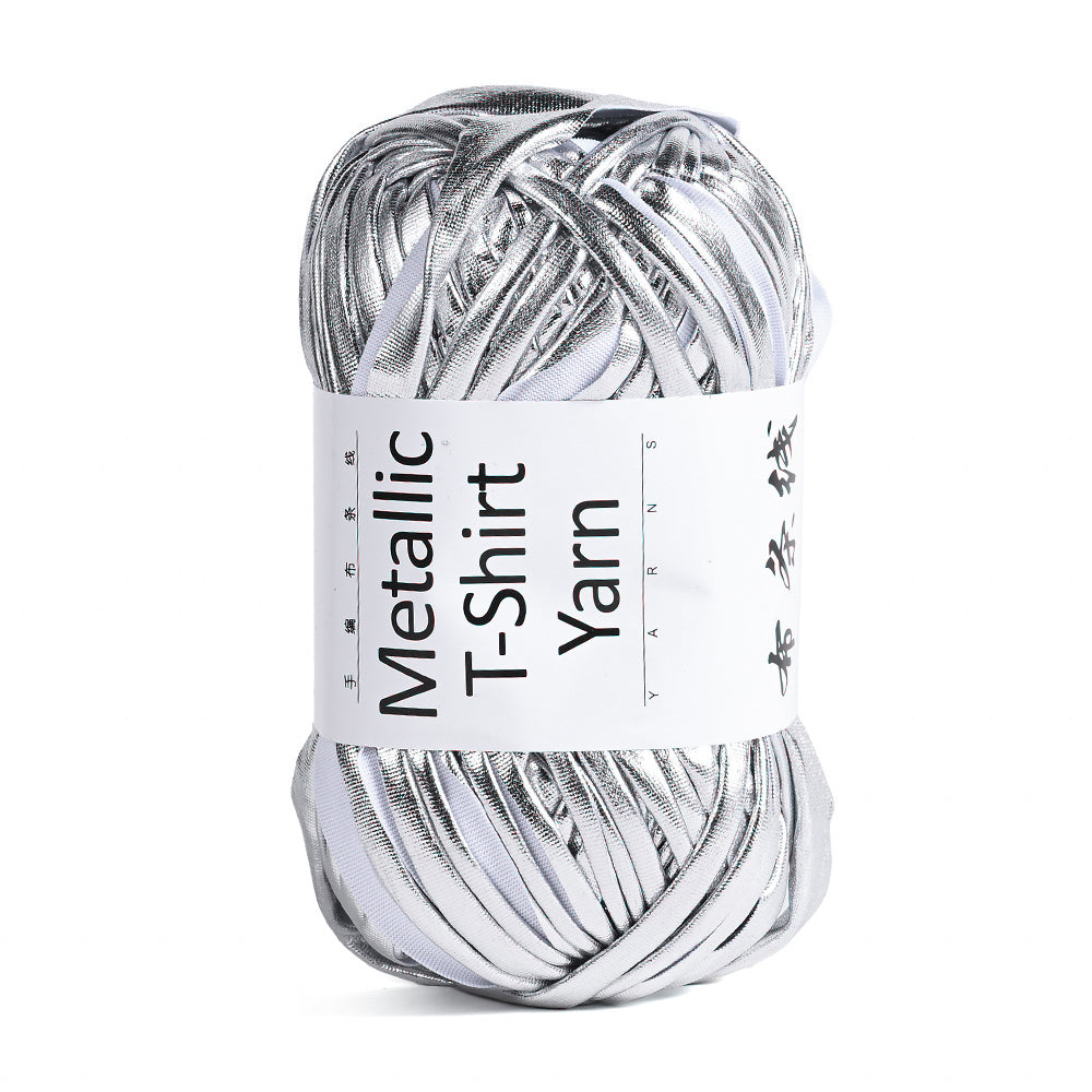 1PC 100g Metallic T-Shirt Yarn