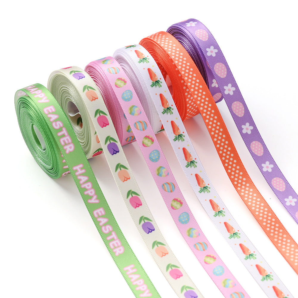 Easter Themed Grosgrain Ribbon