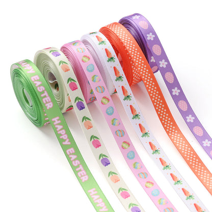 Easter Themed Grosgrain Ribbon