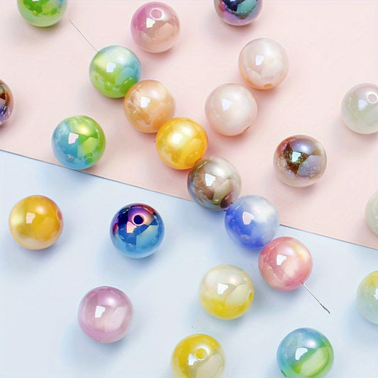 10PCS Multicolor Acrylic Bead Set