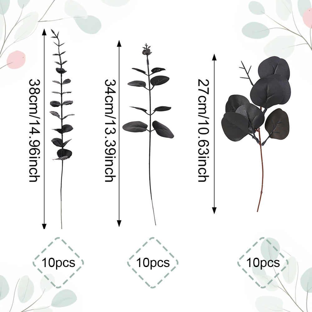 Artificial Black Plant Branches