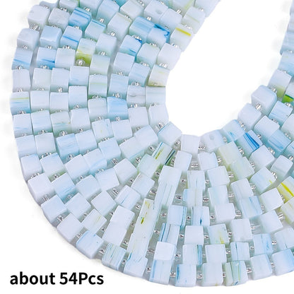 Square Natural Stone Beads