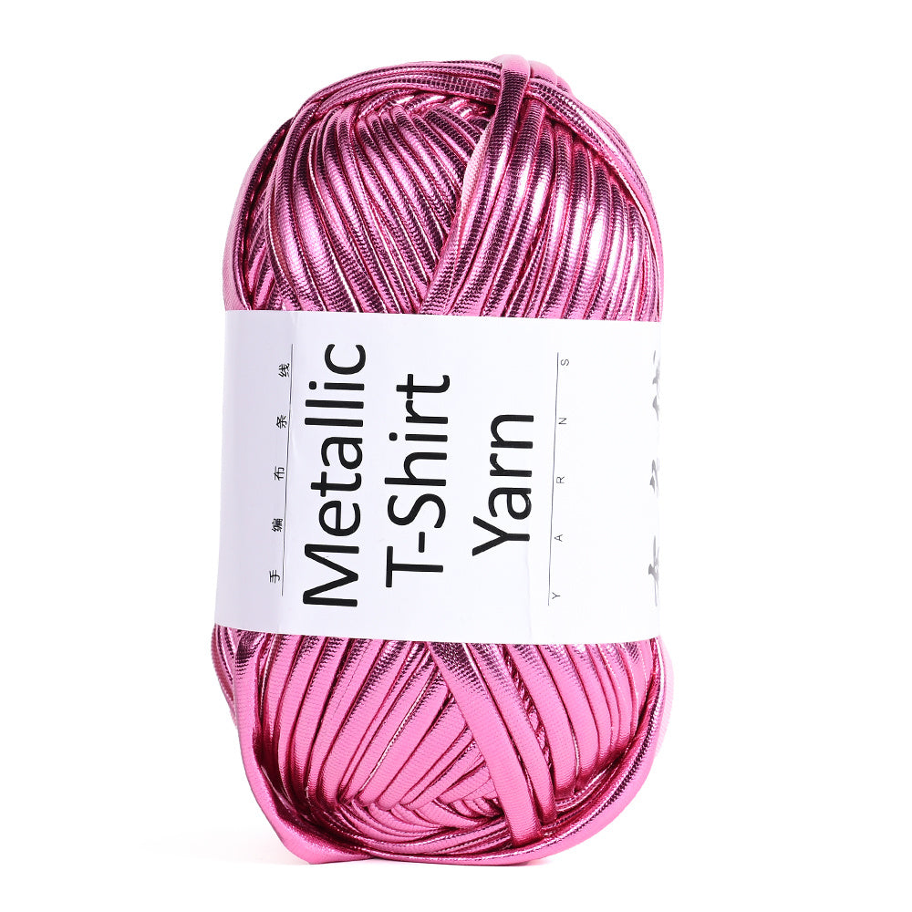 1PC 100g Metallic T-Shirt Yarn