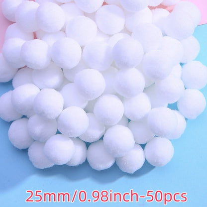 Rainbow Pom Pom Balls