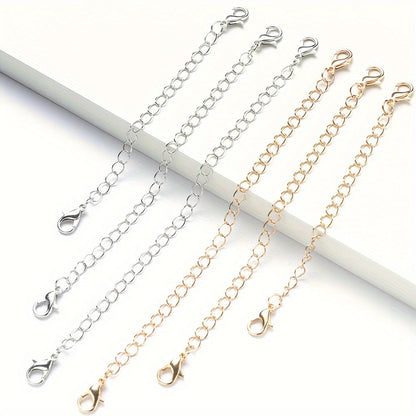 Gold White K Lobster Clasp Chains