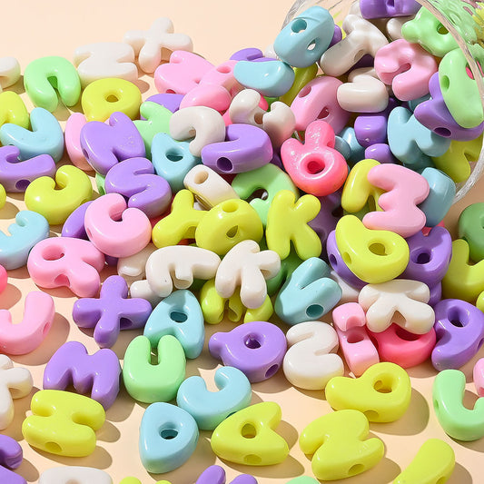 Macaron Acrylic Letter Beads