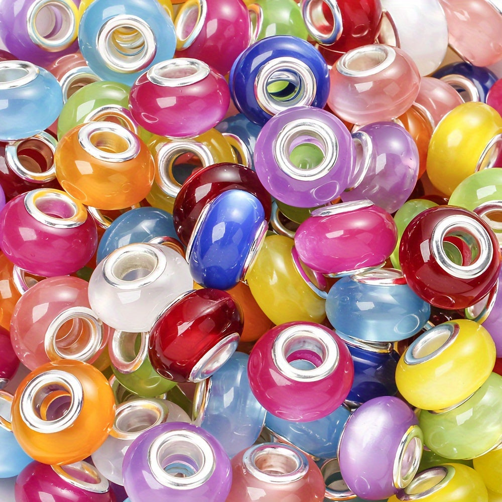 Imitation Cat's Eye Resin Beads