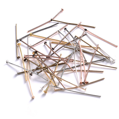 Metal Flat Head Pins