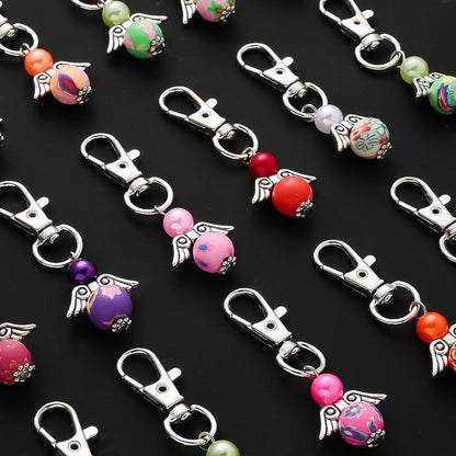 24PCS Random Mix Angel Mini Keychain Set
