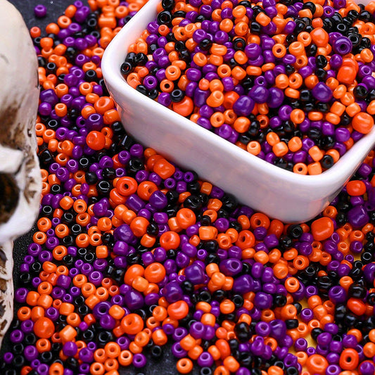 Halloween Plastic Rice Beads