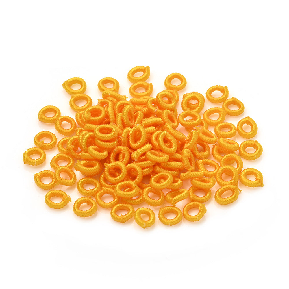 6 mm Polyester Pineapple Knot Coil Beads