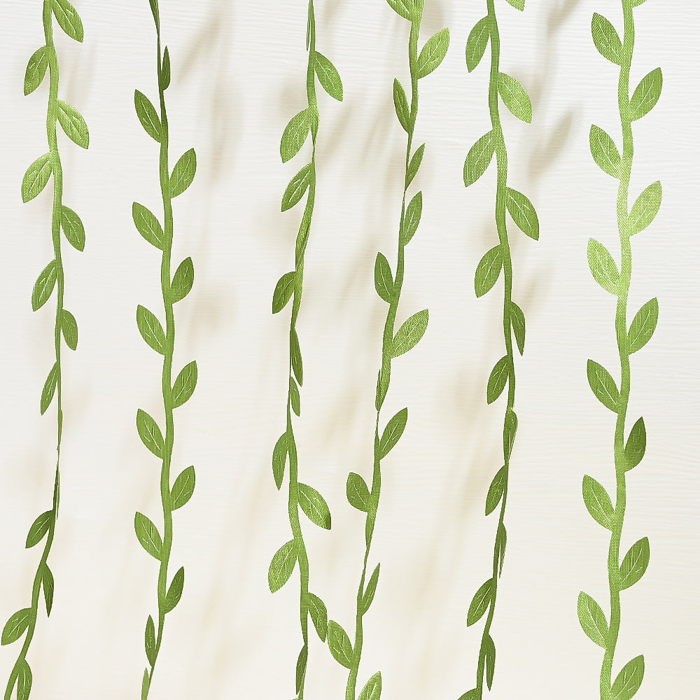 Silk Leaf Artificial Green Garland