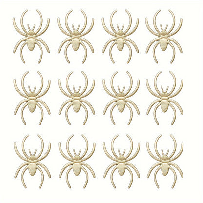 Halloween Spider Fabric Beads