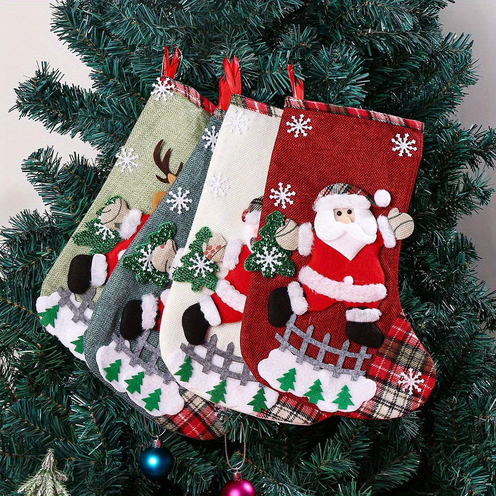 1-Piece Classic Christmas Stocking
