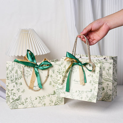 White Cardboard Tote Gift Bags