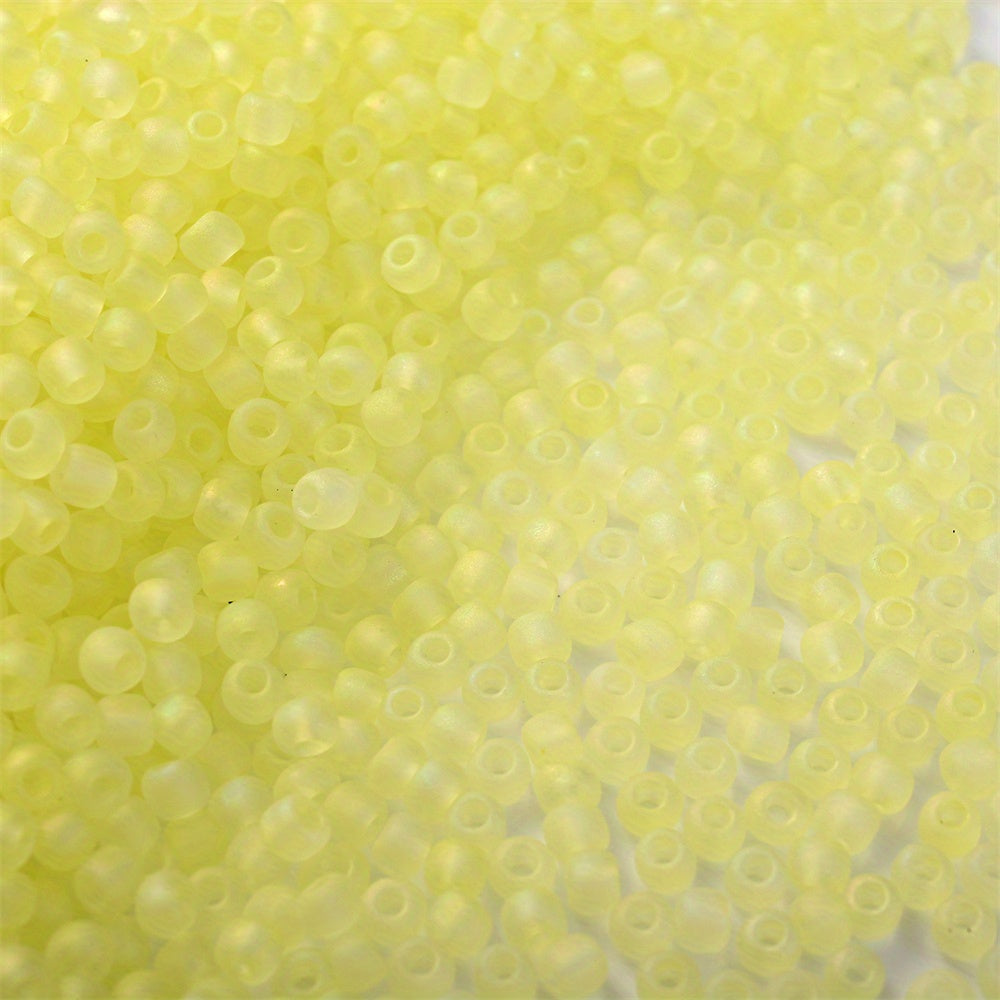 Colorful Frosted Seed Beads
