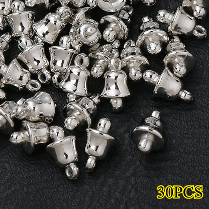 Gold & Silver CCB Plastic Pendants