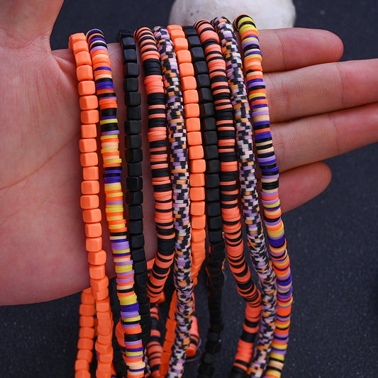 Polymer Clay Strips Halloween Colors